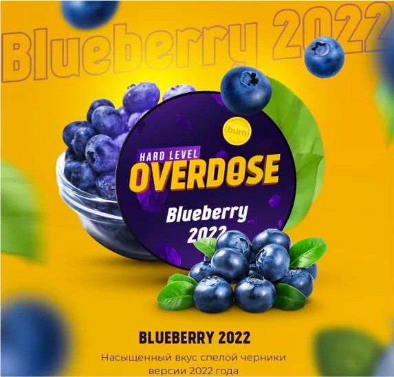 Табак для кальяна Blueberry 2022