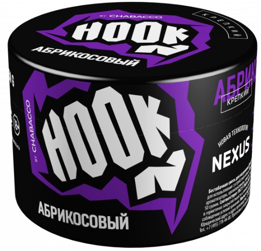 Табак для кальяна АБРИКОСОВЫЙ HOOK