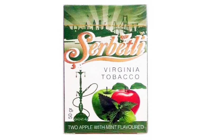 Табак для кальяна Two Apple with Mint